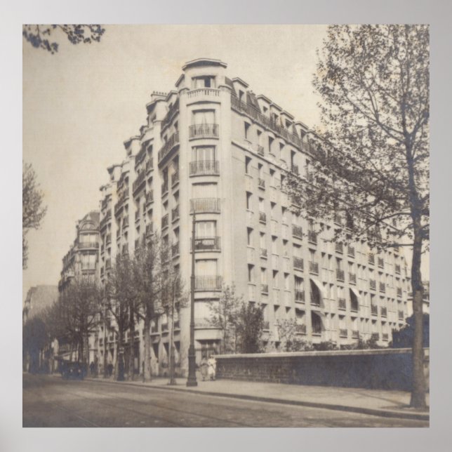 Bâtiment Art déco à Paris, années 1930 (Devant)