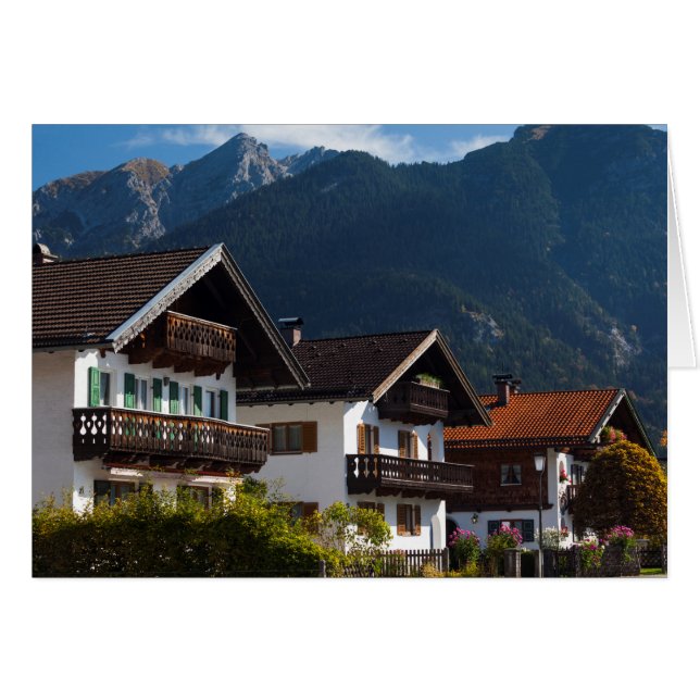 Bâtiment de Graffito en Bavière (Devant horizontal)