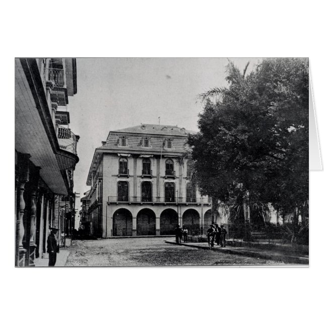 Bâtiment de l'administration des canaux, Panama (Devant horizontal)