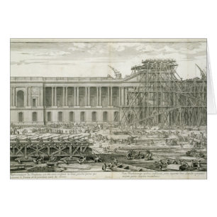Bâtiment de l'entrée principale du Louvre, Paris