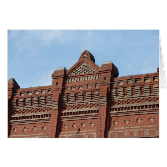 Bâtiment en briques (Devant horizontal)