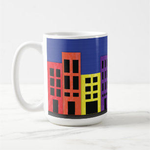 Bâtiments brillants Café Mug