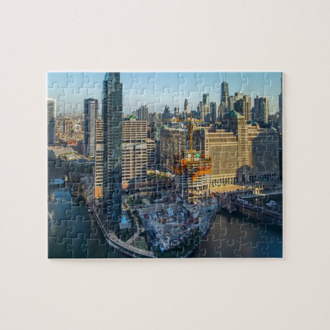 Bâtiments de Chicago Jigsaw Puzzle (Horizontal)