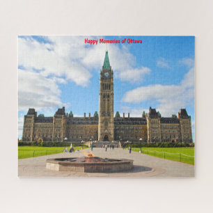 Bâtiments du Parlement Ottawa. Jigsaw Puzzle