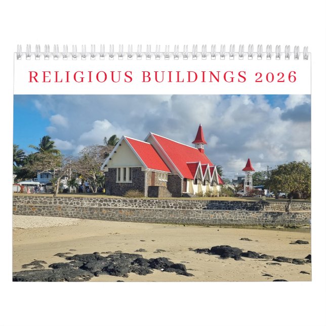Bâtiments religieux calendrier 2026 (Protection)