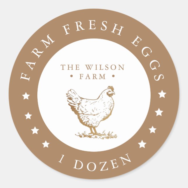 bâtisse en or étoiles Oeuf Carton Sticker (Devant)