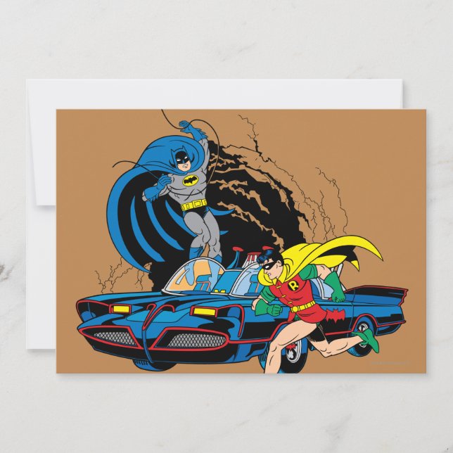 Batman And Robin In Batcave (Devant)