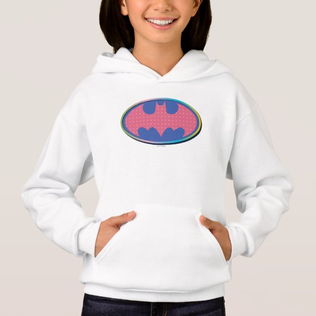 Batman | Logo Pink Polka Dot (Devant)