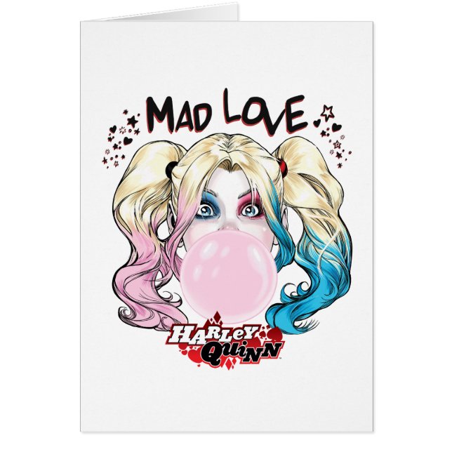 Batman | Mad Love Harley Quinn Chewing Bubble Gum (Devant)