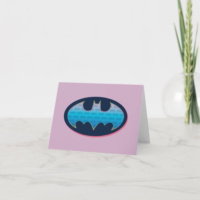 Batman | Symbole rose et bleu (Devant)