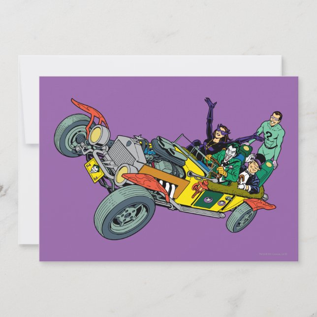 Batman Villages À Jokermobile (Devant)