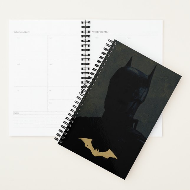 Batman With Golden Bat Symbol (Devant avec enveloppe)