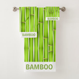 Bâtonnets de bambou vert chanceux modernes Personn