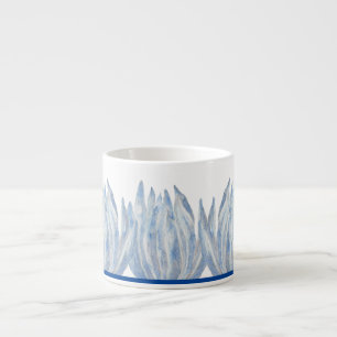 Bâtons à mâchoires bleues sur une Mug Espresso