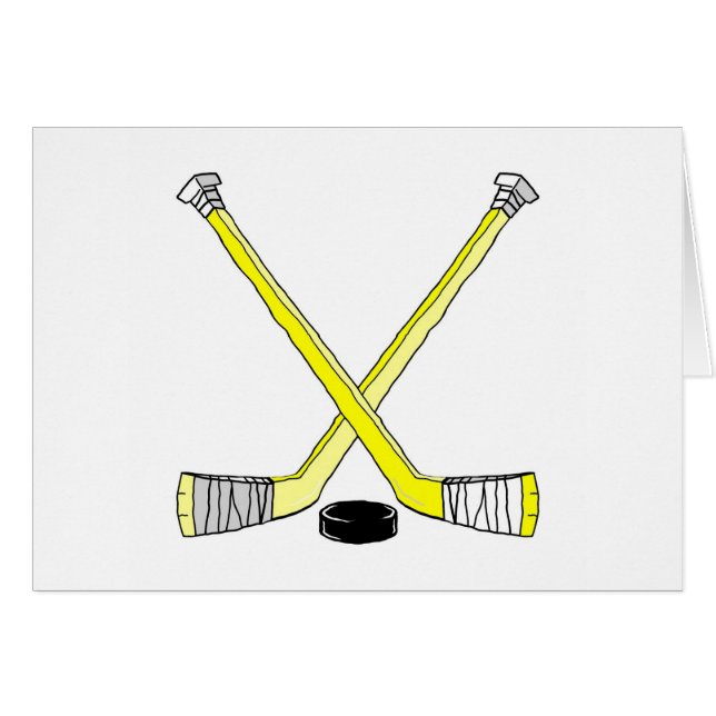 Bâtons de hockey (Devant horizontal)