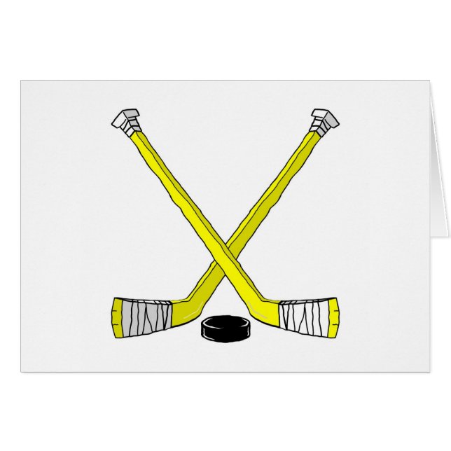 Bâtons de hockey (Devant horizontal)