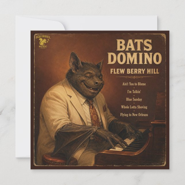 Bats Domino Album : une parodie (Devant)