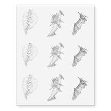 Bats fantaisistes noirs et blancs assortis