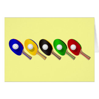 Batte de ping-pong et sports de boule de ping-pong