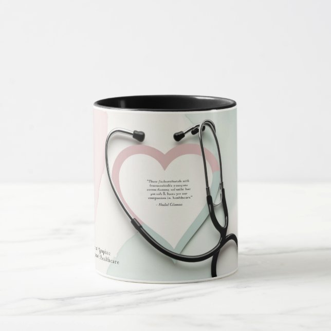 Battement de cœur de l'attention : Tasse cœur et s (Centre)