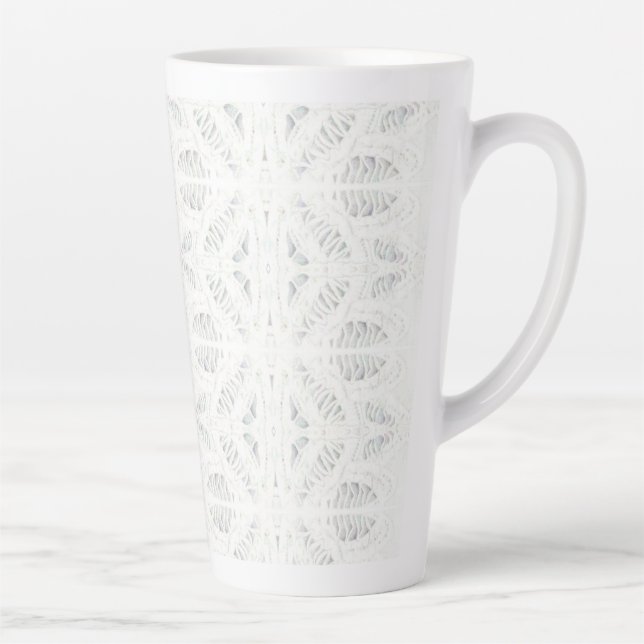 BATTENBURG LACE Tall Latte Mug (Droite)