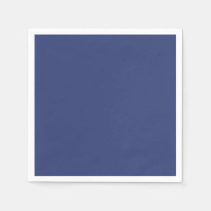 Batterie classique : serviettes en papier bleu ric