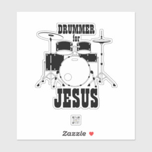 Batteur À Sticker De L'Équipe De Culte Pour Jésus