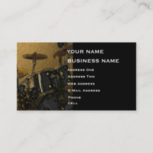 Batteur - carte d'industrie musicale