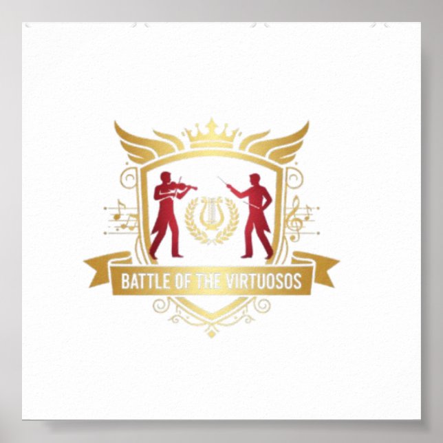 Battle of the Virtuosos Poster (Devant)