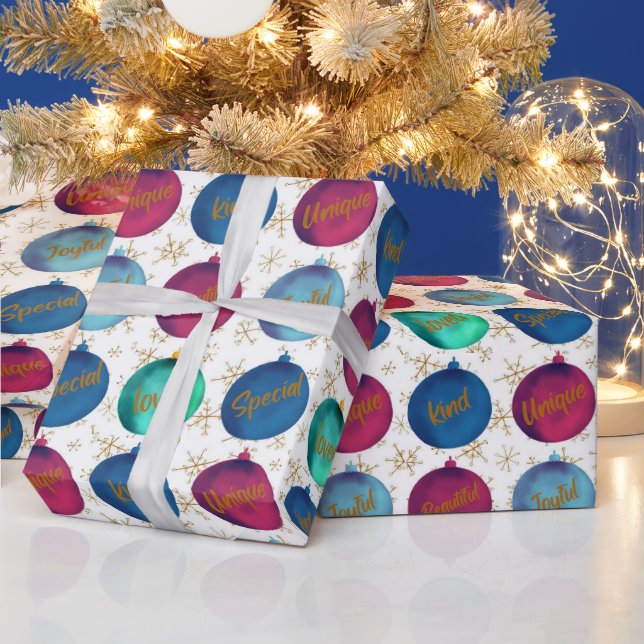 Bauble cadeau de positivité rouleau de papier d'em (Vacances)