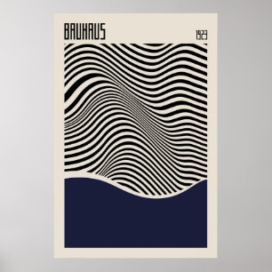 Bauhaus 1923 Poster Retro Design