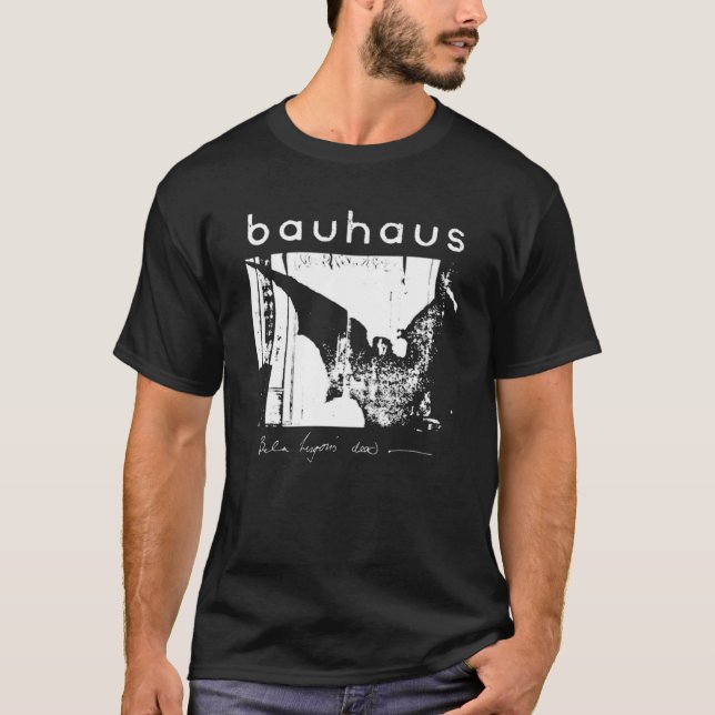 Bauhaus - Bat Wings - T-shirt mort de Bela Lugosi (Devant)