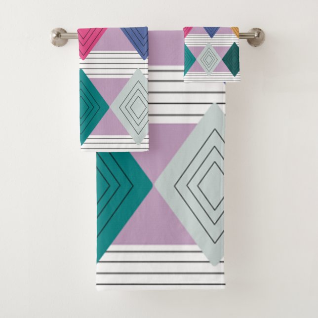 Bauhaus Diamond Quilt (En situation)