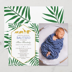 Bautizo Invitacione De bautizo Baptism Invitation