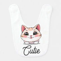 Bavoir de bébé animal mignon Kawaii