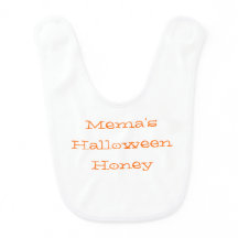 Bavoir "de miel de Halloween de Mema"