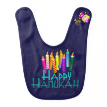Hanukah coloré mire le bébé