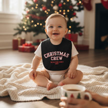 Letterman Christmas Crew Collegie Nom de famille