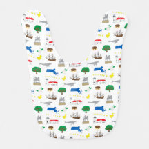 Massachusetts Baby Bib