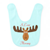 Moose Head_I Love Moosey_whimsical & humoristique