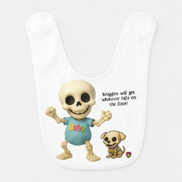 Bavoir The Boneheads™ Bébé et Waggles