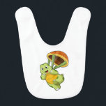 Bavoir Tortue avec Shell en tant que Skydiver<br><div class="desc">Ce design est le cadeau idéal pour un anniversaire,  Noël et d'autres célébrations. Il convient aux femmes,  aux hommes et aux enfants.</div>
