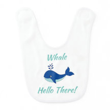 Whale Bonjour Là ! Salutation maritime amusante