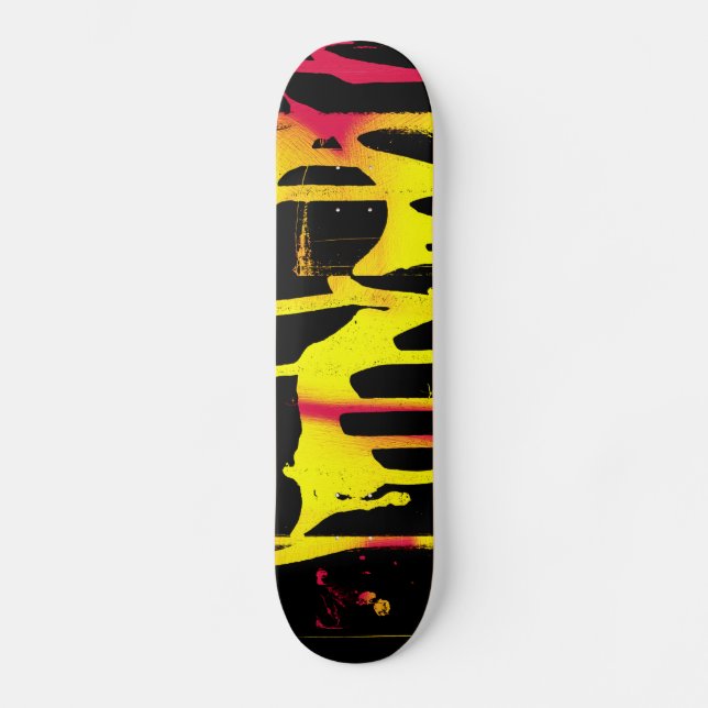 bavures et éperons et skateboard bacchanale (Recto)