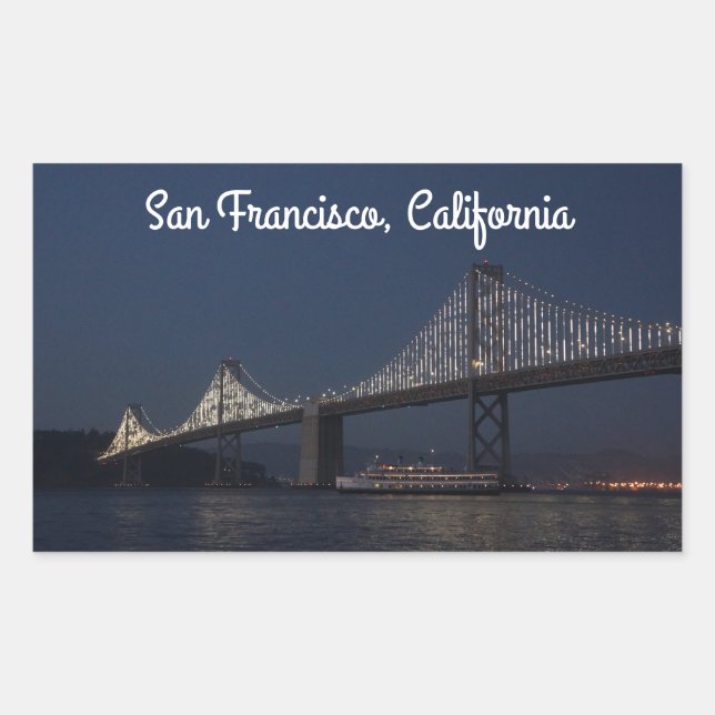 Bay Bridge & Yerba Buena Island #2 Stickers (Devant)