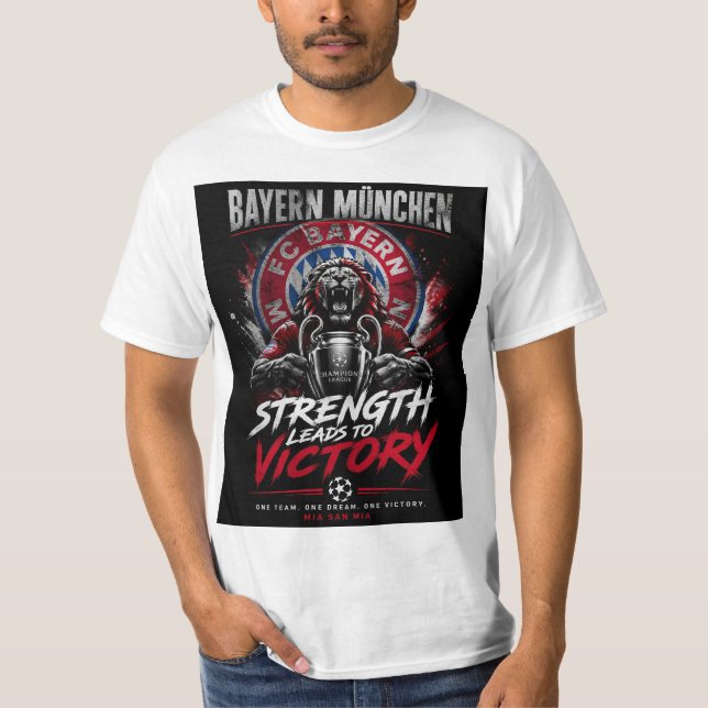 Bayern Munich – Power & Victory T-Shirt (Devant)