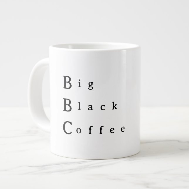 BBC Big Black Coffee Mug (Devant gauche)