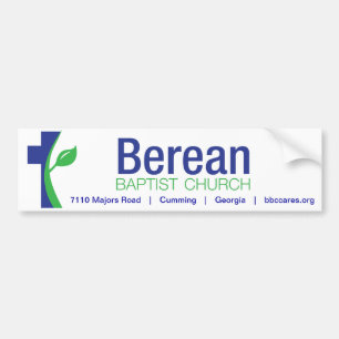 BBC Bumper Sticker (blanc)