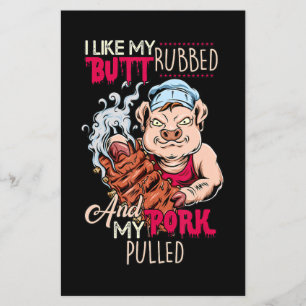 BBQ BBQ Grillmaster Like Butt Rubbed & Pork Pulbbe