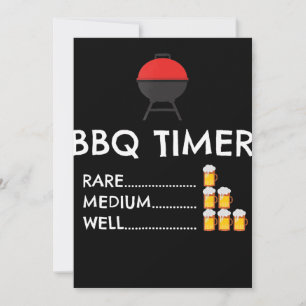 BBQ BBQ Timer Barbecue Funny Grill Grill Cadeau